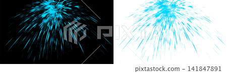 Bright blue fireworks light burst effect PNG , isolated on transparent background Bright blue fireworks light burst effect PNG , isolated on transparent background 141847891