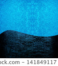 Scratched blue paper background 141849117