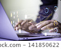 analyst working in Business Analytics and Data Management System , business analysis and Data Management System with KPI and metrics connected to the database for technology finance, 141850622