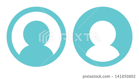 Account Icons (Set of 2) - Vector Material Account Icons (Set of 2) - Vector Material 141850802