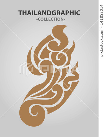 Vector element ethnic decorative ornament ethnic thai illustration 141852014