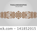 Vector element ethnic decorative ornament ethnic thai illustration 141852015