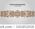 Vector element ethnic decorative ornament ethnic thai illustration 141852016