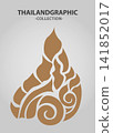 Vector element ethnic decorative ornament ethnic thai illustration 141852017