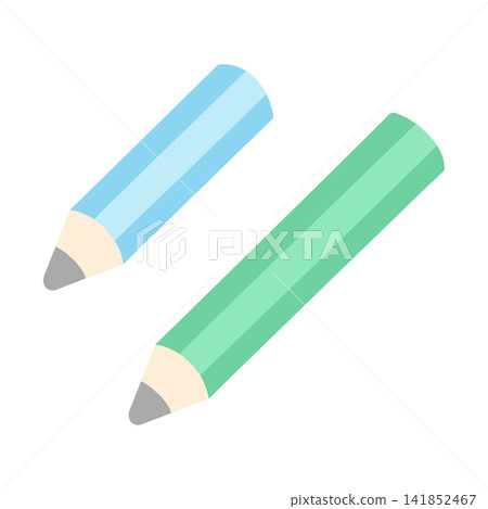 Cute pastel-colored pencils Cute pastel-colored pencils 141852467