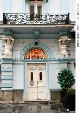 Serbia, Belgrade, Knez Mihailo Street, streetscape Serbia, Belgrade, Knez Mihailo Street, streetscape 141853674