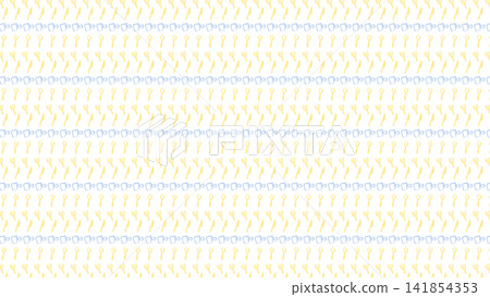 Wallpaper featuring yellow and light blue cutlery and cups. Wallpaper featuring yellow and light blue cutlery and cups. 141854353