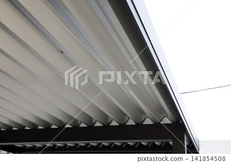 Carport, garage, roof, aluminum, car, detached house, ceiling, automobile, parking, equipment, house, residential, corrugated iron roof, corrugated iron Carport, garage, roof, aluminum, car, detached house, ceiling, automobile, parking, equipment, house, residential, corrugated iron roof, corrugated iron 141854508
