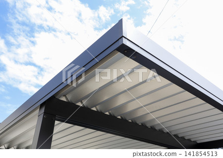 Carport, garage, roof, aluminum, car, detached house, ceiling, automobile, parking, equipment, house, residential, corrugated iron roof, corrugated iron Carport, garage, roof, aluminum, car, detached house, ceiling, automobile, parking, equipment, house, residential, corrugated iron roof, corrugated iron 141854513