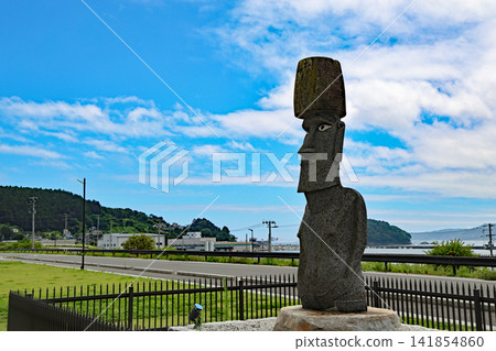 位於宮城縣南三陸町的摩艾石像,是重建的象徵(2) 位於宮城縣南三陸町的摩艾石像,是重建的象徵(2) 141854860