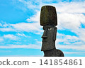 Moai statues, symbols of reconstruction, located in Minamisanriku Town, Miyagi Prefecture (3) 141854861