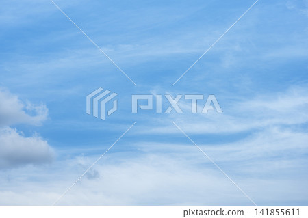 夏日天空，藍天，夏季，八月景象 [神奈川縣] 141855611