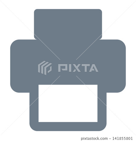 A gray multifunction printer for printing. A gray multifunction printer for printing. 141855801