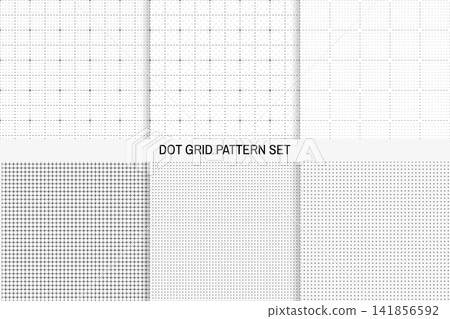 6 Dot Grid Paper Patterns Vector, Minimal Bullet Journal Background Collection for Planner, Notebook and Printable Design 6 Dot Grid Paper Patterns Vector, Minimal Bullet Journal Background Collection for Planner, Notebook and Printable Design 141856592