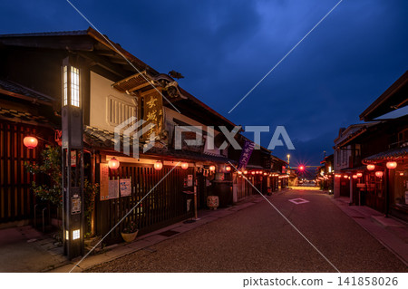 Iwamura-cho Main Street, a historically preserved townscape, Ena City, Gifu Prefecture Iwamura-cho Main Street, a historically preserved townscape, Ena City, Gifu Prefecture 141858026