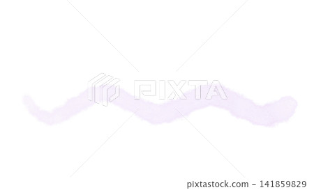 Pale purple hand-drawn wavy lines, minimalist decorative elements for dividing elements. Pale purple hand-drawn wavy lines, minimalist decorative elements for dividing elements. 141859829