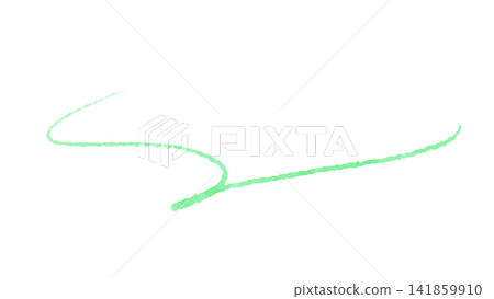 Thin, hand-painted green swoosh lines, elegant decorative accent material. Thin, hand-painted green swoosh lines, elegant decorative accent material. 141859910