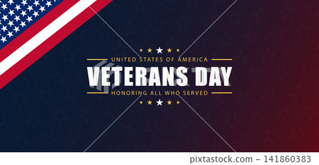 Celebrating Service Veterans Day in America 141860383