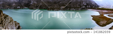 beauty of Alpine lakes set among rocks and gorges beauty of Alpine lakes set among rocks and gorges 141862039