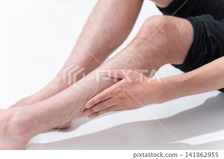 Men's shin hair Men's shin hair 141862955