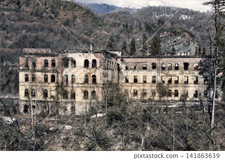Ghost town. Abkhazia after local conflict and economic crisis Ghost town. Abkhazia after local conflict and economic crisis 141863639