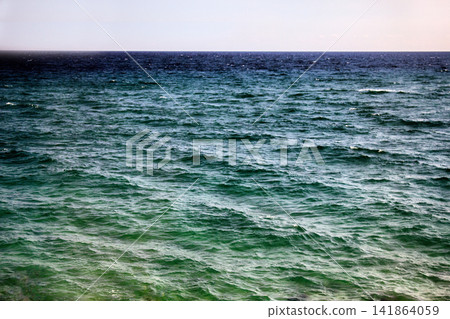 Mediterranean sea surface in September Mediterranean sea surface in September 141864059