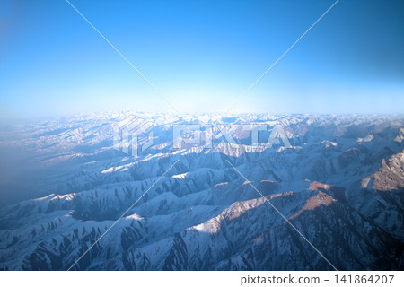 Flight over Pamir and Tien Shan 1 Flight over Pamir and Tien Shan 1 141864207