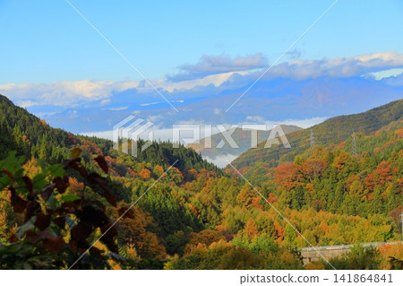從松川谷眺望北阿爾卑斯山 141864841