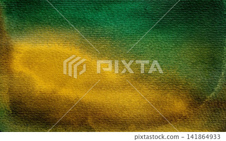Abstract Watercolor Texture With Deep Green And Gold Gradient Background Abstract Watercolor Texture With Deep Green And Gold Gradient Background 141864933