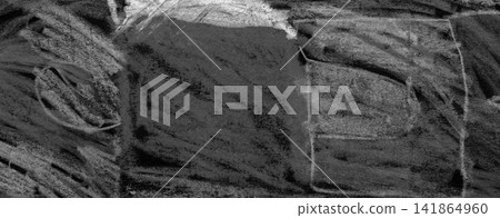 Abstract Aerial View of Textured Earth Terrain with Natural Geological Patterns and Soil Formations 141864960