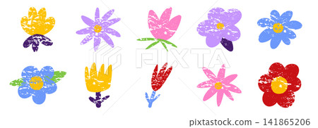 Crayon cute set and wedding drawing flower with pastel bouquet collection. Summer girl sticker and doodle minimal brush with spring marker line. Texture abstract simple and bright painting child. Crayon cute set and wedding drawing flower with pastel bouquet collection. Summer girl sticker and doodle minimal brush with spring marker line. Texture abstract simple and bright painting child. 141865206