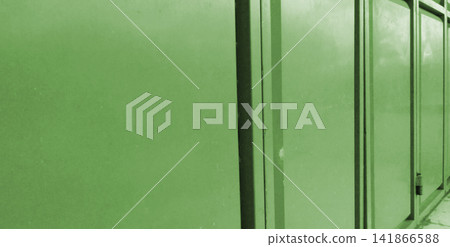 Green Industrial Metal Folding Door Texture Green Industrial Metal Folding Door Texture 141866588