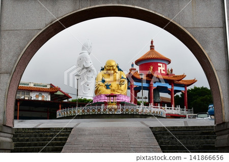 台灣,基隆,中正公園,大佛禪寺,布袋像,觀音像 台灣,基隆,中正公園,大佛禪寺,布袋像,觀音像 141866656