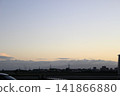 Beautiful twilight sky 141866880
