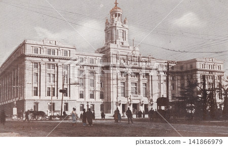 老照片,1923-1933年,大阪市政府(第三棟大樓,1921年完工) 老照片,1923-1933年,大阪市政府(第三棟大樓,1921年完工) 141866979