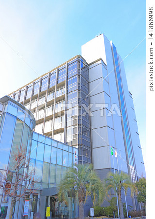 愛知縣岩倉市岩倉市政廳風景 141866998