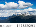 Sunlit Alpine Valley with Rolling Green Pastures Sunlit Alpine Valley with Rolling Green Pastures 141869291