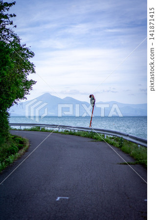 從港南線看到的豬苗代湖和磐梯山。 從港南線看到的豬苗代湖和磐梯山。 141871415