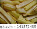 Freshly fried French fries 141872435