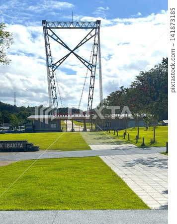 ◇Dam Park Ibakita (Lakeside Zone/Suspension Bridge Area) / Parks around the Aigawa Dam in northern Ibaraki City, Osaka Prefecture ◇Dam Park Ibakita (Lakeside Zone/Suspension Bridge Area) / Parks around the Aigawa Dam in northern Ibaraki City, Osaka Prefecture 141873185