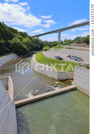 ◇Dam Park Ibakita (Windy Hill Zone Plaza and Dam View) / Park around Aigawa Dam in northern Ibaraki City, Osaka Prefecture ◇Dam Park Ibakita (Windy Hill Zone Plaza and Dam View) / Park around Aigawa Dam in northern Ibaraki City, Osaka Prefecture 141873379