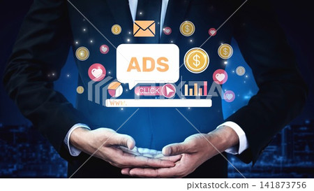 Online Ads Strategy and Digital Content Marketing for Business Growth Muxer 141873756