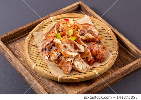 traditional Soy Braised Chicken Skeleton Spiced Marinated Bone In Poultry Carcass traditional Soy Braised Chicken Skeleton Spiced Marinated Bone In Poultry Carcass 141873855