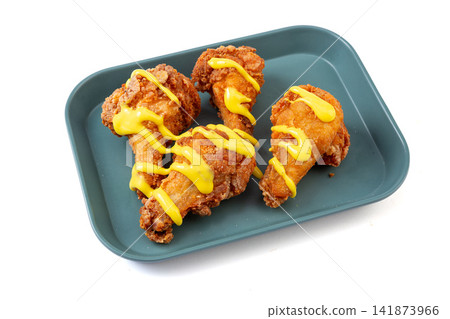 crispy Fried Chicken Wingettes, Golden Deep Fried Chicken Snack crispy Fried Chicken Wingettes, Golden Deep Fried Chicken Snack 141873966