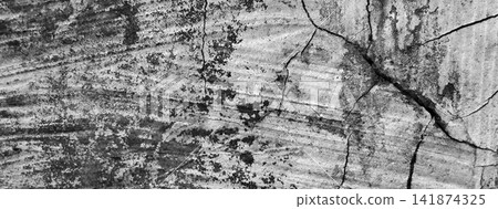Moldy and cracked concrete wall texture Moldy and cracked concrete wall texture 141874325