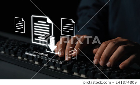 Digital Document Downloading Process Marrow Digital Document Downloading Process Marrow 141874809