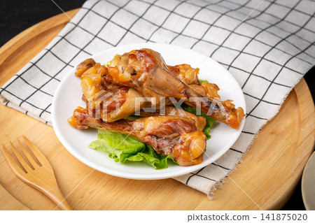 braised Duck Wing Drumettes in Soy Sauce with Chinese Spices braised Duck Wing Drumettes in Soy Sauce with Chinese Spices 141875020