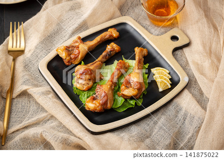 braised Duck Wing Drumettes in Soy Sauce with Chinese Spices braised Duck Wing Drumettes in Soy Sauce with Chinese Spices 141875022