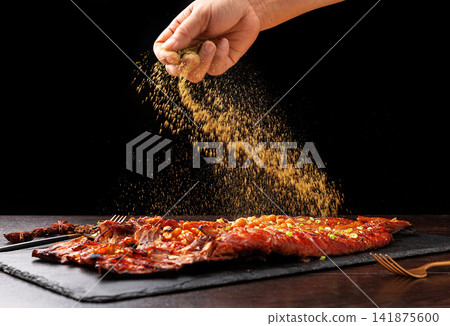 roasted Tilapia with Five Spice Seasoning Traditional Chinese Style roasted Tilapia with Five Spice Seasoning Traditional Chinese Style 141875600