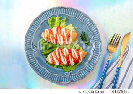 pan Seared Cod Fish Fillet with Golden Crispy Edge pan Seared Cod Fish Fillet with Golden Crispy Edge 141876331